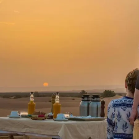Roses desert camp Merzouga Exterior foto